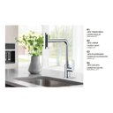 Ver imagem 4 de Torneira Misturador Mono Comando Cozinha Move 2257 C57