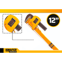 Ver imagem 2 de Chave Grifo 12'' Polegadas para Tubos Ajustável Universal