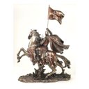 Ver imagem 2 de Cavaleiro Medieval Templario com Bandeira Veronese 77709