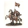 Cavaleiro Medieval Templario com Bandeira Veronese 77709 - 2
