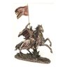 Cavaleiro Medieval Templario com Bandeira Veronese 77709 - 3