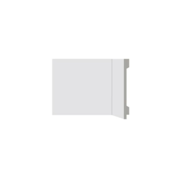 Rodapé Lev 151 - Barra 2,40m X 15 Cm Branco - Santa Luzia