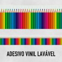 Ver imagem 3 de Faixa Decorativa Adesiva (autocolante) - Lapis de Cor 2