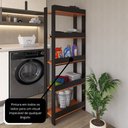 Ver mais imagens de Armário Multiuso Movlar 5 Prateleiras Organizador Lavanderia