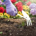 Ver imagem 5 de Sacho Combinado 2 Pontas Cabo Decorado Jardinagem Top Garden