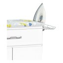 Ver imagem 3 de Tabua De Passar Roupa Gaveta 02 Portas Branca Com Cabideiro PASSE BEM