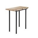 Ver imagem 5 de Mesa Dobrável 4 Lugares Expert Office Preto/Carvalho Montreal