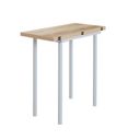 Ver imagem 5 de Mesa Dobrável 4 Lugares Expert Office Branco/Carvalho Montreal