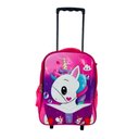 Ver imagem 2 de Kit Mochila Infantil com Rodinhas Meninas Unicornio Escolar Estojo Lancheira Térmica Bolsa Rosa