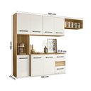 Ver imagem 4 de Cozinha Suspensa Juliete 7 Portas 2 Gavetas 
