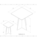 Ver imagem 6 de Mesa com Duas Banquetas em Mdf Cantos Arredondados