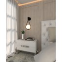 Ver imagem 4 de Arandela Luminária de Parede Gota Preto Spotline