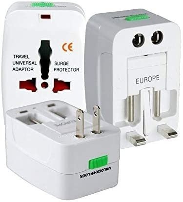 Adaptador Tomada Europeu Universal Argentina México Eua - 1