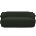 Ver imagem 3 de Sofá 2 Lugares Orgânico Sala de Estar Living 140cm Carmen F04 Veludo Verde - Lyam Decor