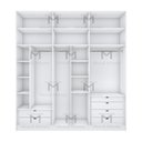 Ver imagem 2 de MÓDULO CLOSET JANAINA M177.2021.B (CASA OU LOJA) MUNDI MOVEIS