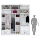Ver imagem 4 de MÓDULO CLOSET JANAINA M177.2021.B (CASA OU LOJA) MUNDI MOVEIS