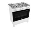 Ver imagem 1 de Fogão 5 Bocas Itatiaia Star New com Mesa de Inox – Branco - Bivolt