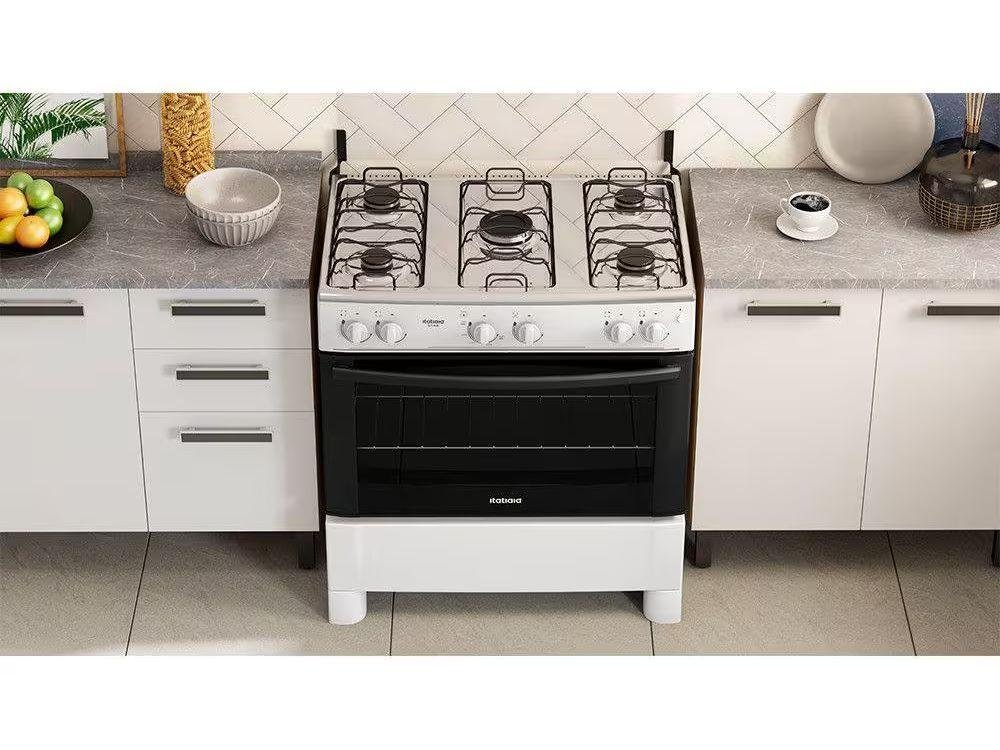 Fogão 5 Bocas Itatiaia Star New com Mesa de Inox – Branco - Bivolt - 3