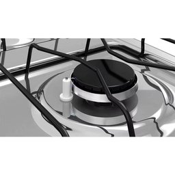 Fogão 5 Bocas Itatiaia Star New com Mesa de Inox – Branco - Bivolt - 5