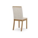 Ver imagem 6 de Conjunto Sala de Jantar Mesa Tampo MDF 4 Cadeiras Fler Espresso Móveis