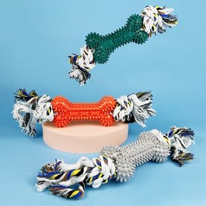 Brinquedo Pet para Ansiedade Corda e Borracha Seguro