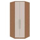 Ver imagem 1 de Guarda Roupa Modulado 2 Portas 2 Gavetas Canto Closet 234cm Setiba Plus Carvalho/off White