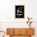 Ver imagem 2 de Quadro Moldura Dourada Salmo 121 24x18cm:com Acetato