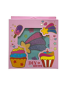 Ver imagem 2 de Kit Pintura Diamante Diy 5d Infantil com Moldura Porta Retrato Azul Claro
