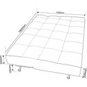 Ver imagem 6 de Sofá Cama 3 Lugares 180cm Melissa 