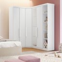 Ver imagem 1 de Modulado Closet Espelhado 5 Portas 6gav Linea Novo Horizonte