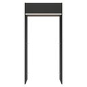 Ver imagem 6 de Porta-geladeira 103 Cm 1 Porta Basculante Preto/rustic/preto Glamy Madesa