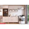 Kit Cozinha Modulada 4 Peças Bella (2aéreos+1balcão+1paneleiro) S/pia Cz013 Freijo/off White - - 1