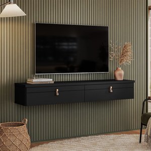 Rack Suspenso Line 1350 - Preto