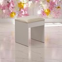 Ver imagem 2 de Puff para Sala Banqueta Mdf Maia para Penteadeira Quarto