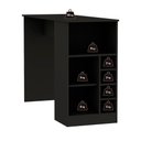 Ver imagem 4 de Bancada de Cozinha Genialflex Romana Porta Adega Preto Fosco