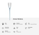Ver imagem 2 de Kit 6 Taças Beach 210ml Azul Bebê Boccatti Espumante Praia