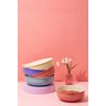 Panela Cerâmica Antiaderente Roichen - Fogão Convencional e Indução - 24 cm - Rosa- ALTA - 2