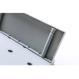 Painel Pegboard Prateleira Quadrado De Parede 6 Pçs - Cinza - 6