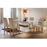 Sala de Jantar Clássica com 6 Cadeiras 1,80x0,90m - Imperatriz - Móveis Rufato - 1