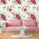 Ver imagem 1 de Papel de Parede Floral 3 Arte Destaque 2,50 Metros