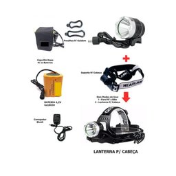 lanterna Farol Bike Profissional Led T6 - 3