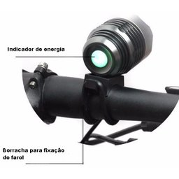 lanterna Farol Bike Profissional Led T6 - 2