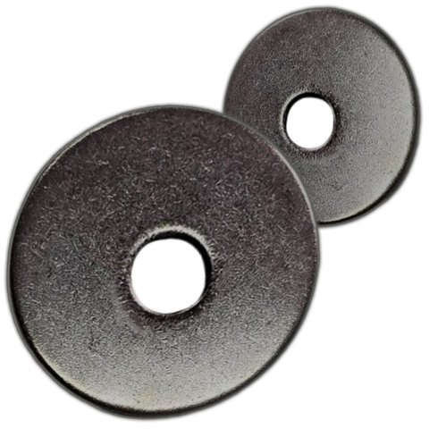 Arruela Plana M12 Din 9021 (hv 130) Polida - 20un