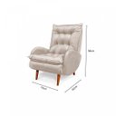 Ver imagem 5 de Poltrona Anatomica Pes De Madeira Eloa