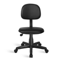 Ver imagem 2 de Cadeira Ágata Secretária Giratória Courvin Preto