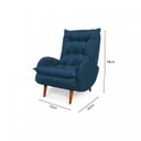 Ver imagem 5 de Poltrona Anatômica Pés de Madeira Eloá