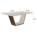 Ver imagem 2 de Mesa Luna 1 Tampo 180cm Mobillare