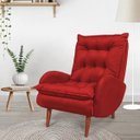 Ver imagem 2 de Poltrona Anatomica Pes De Madeira Eloa