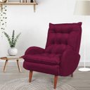 Ver imagem 2 de Poltrona Anatomica Pes De Madeira Eloa