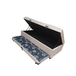 Baú Conjugado Solteiro com Cama Auxiliar